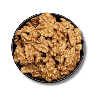 Walnut Kernels Two Pieces