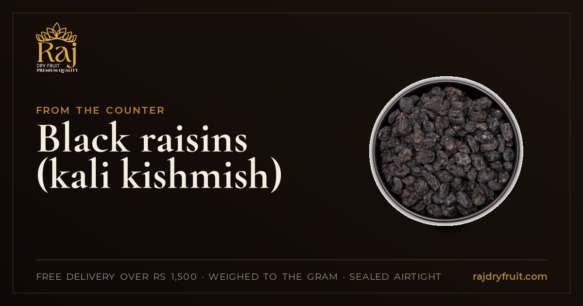 Black raisins (kali kishmish): how they differ from golden raisins, and how to eat them soaked