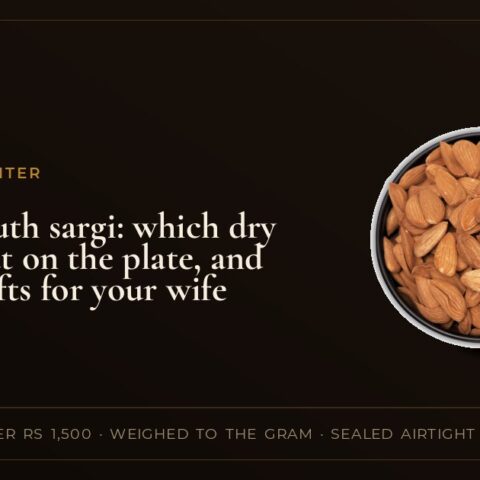 Karva Chauth sargi: which dry fruits to put on the plate, and dry fruit gifts for your wife