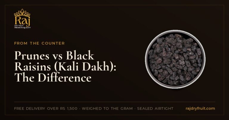 Prunes or kali dakh? What prunes are, how they differ from black raisins, and which one to soak