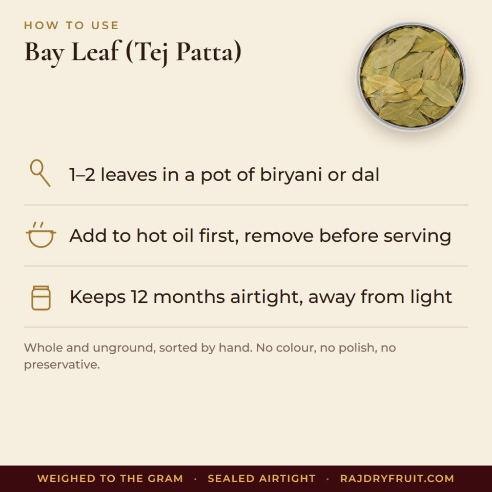 Bay Leaf (Tej Patta) — photograph 3