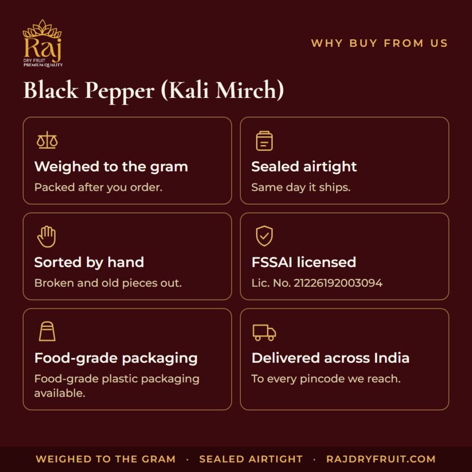 Black Pepper (Kali Mirch) — photograph 4