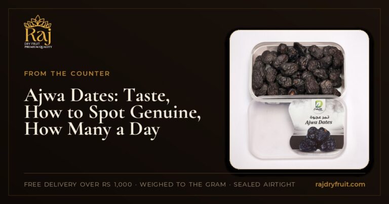 Ajwa dates: what they are, how they taste, and how to tell the real thing