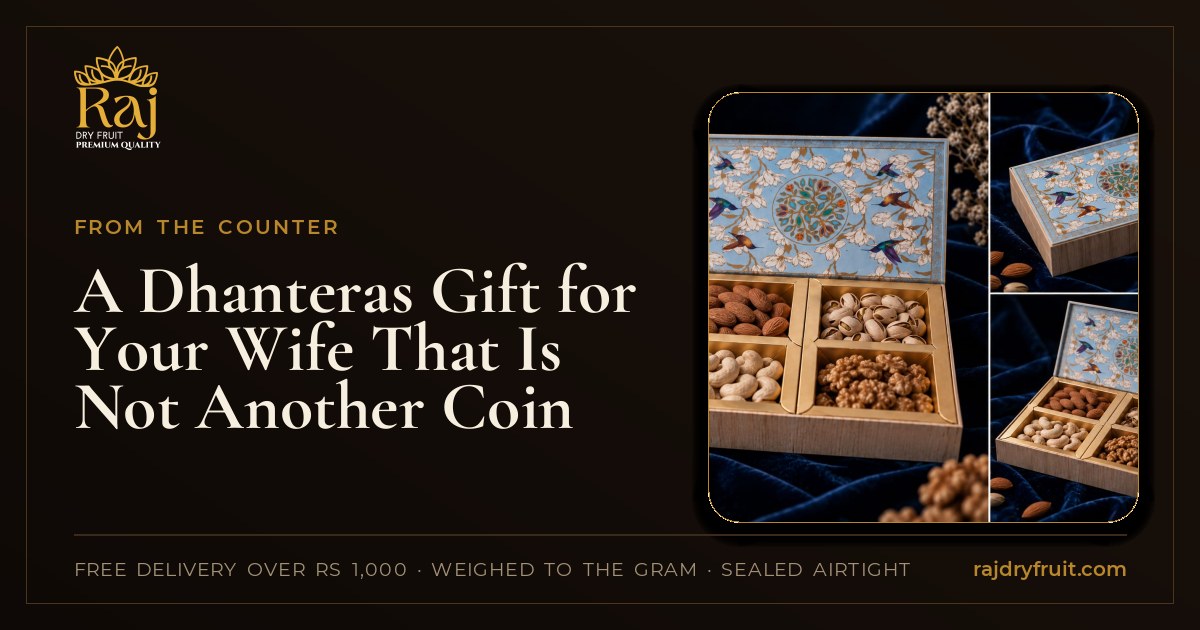 A Dhanteras Gift for Your Wife That Is Not Another Coin
