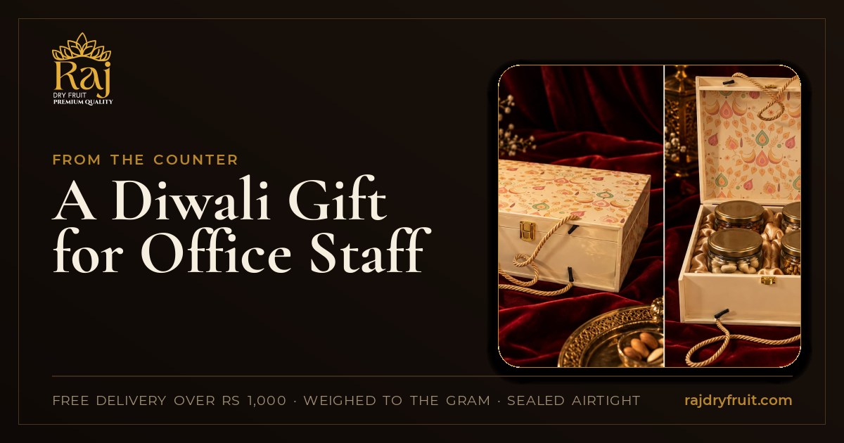 A Diwali Gift for Office Staff: Being Fair in a Small Office of 10 to 40