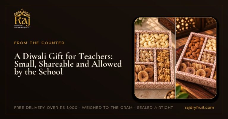 A Diwali Gift for Teachers: Small, Shareable and Allowed by the School
