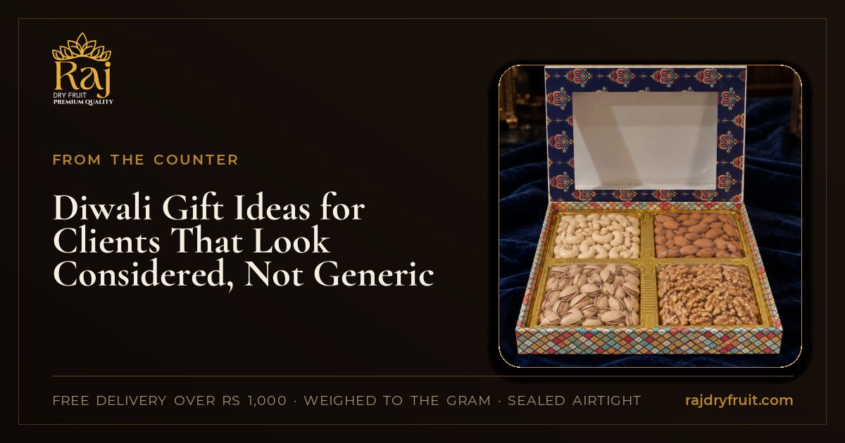 Diwali Gift Ideas for Clients That Look Considered, Not Generic