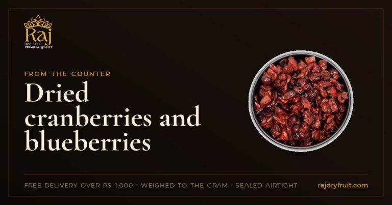 Dried cranberries and blueberries: why they are sweetened, and how to use them