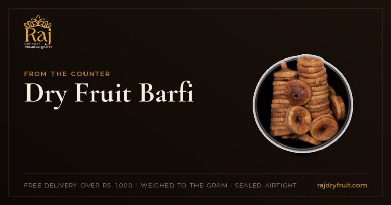 Dry Fruit Barfi: A Sugar-Free Version for Diwali Boxes, With Quantities for 40 Pieces