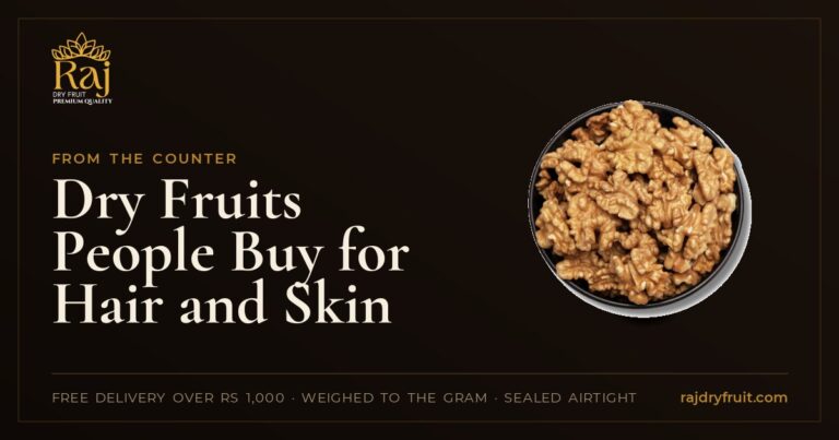 Dry Fruits People Buy for Hair and Skin