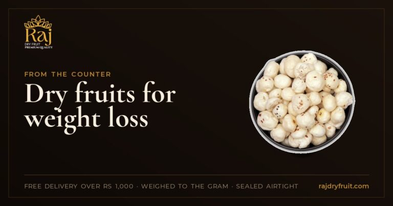 Dry fruits for weight loss: which ones keep you full, and how much a handful really is