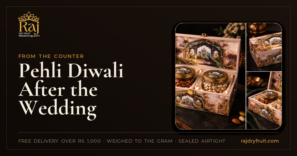 Pehli Diwali After the Wedding: What the Bride’s Family Sends, and a Box That Fits the Custom
