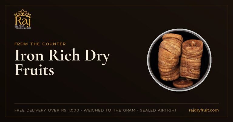 Iron Rich Dry Fruits: Anjeer, Munakka, Khajur, Apricot and Pista, With Honest Figures