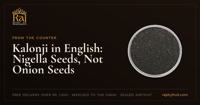 Kalonji: nigella seeds, why they are called onion seeds, and how to cook with them