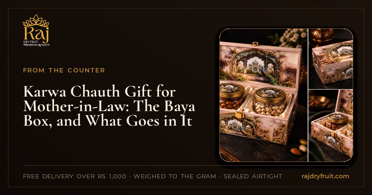 Karwa Chauth Gift for Mother-in-Law: The Baya Box, and What Goes in It
