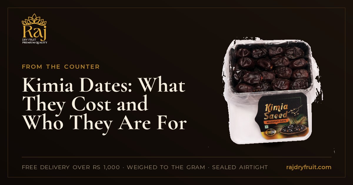 Kimia Dates: What They Cost and Who They Are For