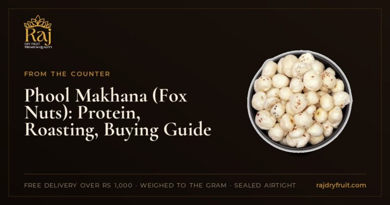 Phool makhana: what fox nuts are, their protein, how to roast them and how to pick good ones