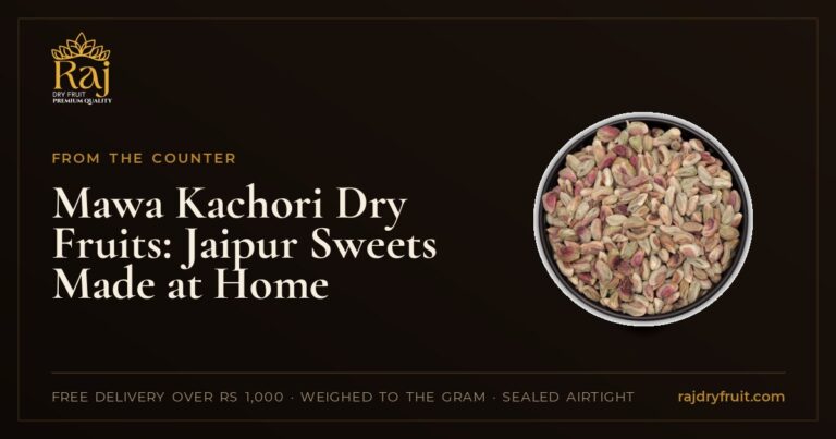Mawa kachori and the other nut-heavy sweets of Jaipur, and how to fill them at home