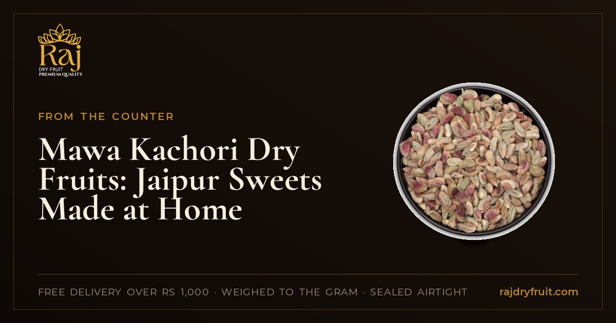Mawa kachori and the other nut-heavy sweets of Jaipur, and how to fill them at home
