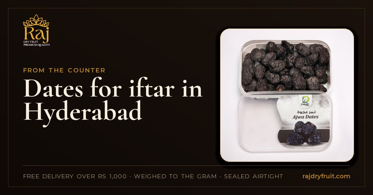 Dates for iftar in Hyderabad: which khajur to buy, how many for the month, and how to keep them