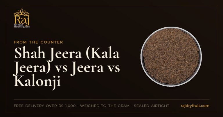 Shah jeera: what kala jeera is, how it differs from jeera and kalonji, and how to use it in biryani