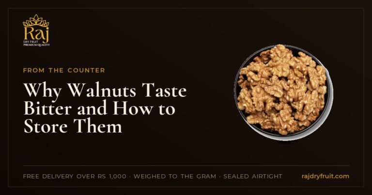 Why walnuts turn bitter, and why Bangalore’s rainy months make it happen sooner