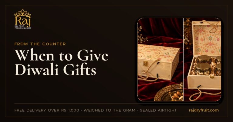 When to Give Diwali Gifts: Dhanteras, Choti Diwali or After, and When to Order