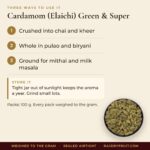 Cardamom (Elaichi) Green & Super – uses