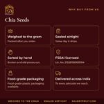 Chia Seeds – why