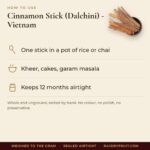 Cinnamon Stick (Dalchini)   Vietnam – facts