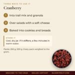 Cranberry – uses