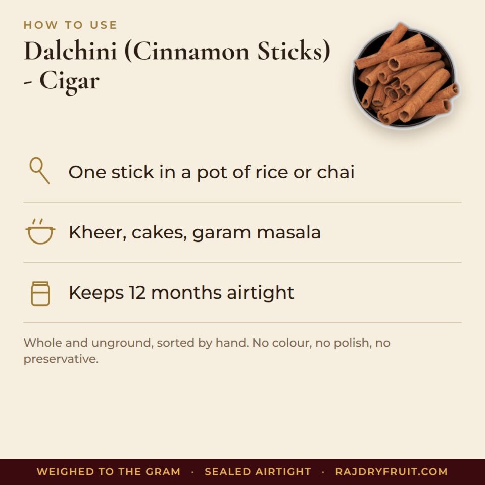 Dalchini (Cinnamon Sticks) - Cigar — photograph 3