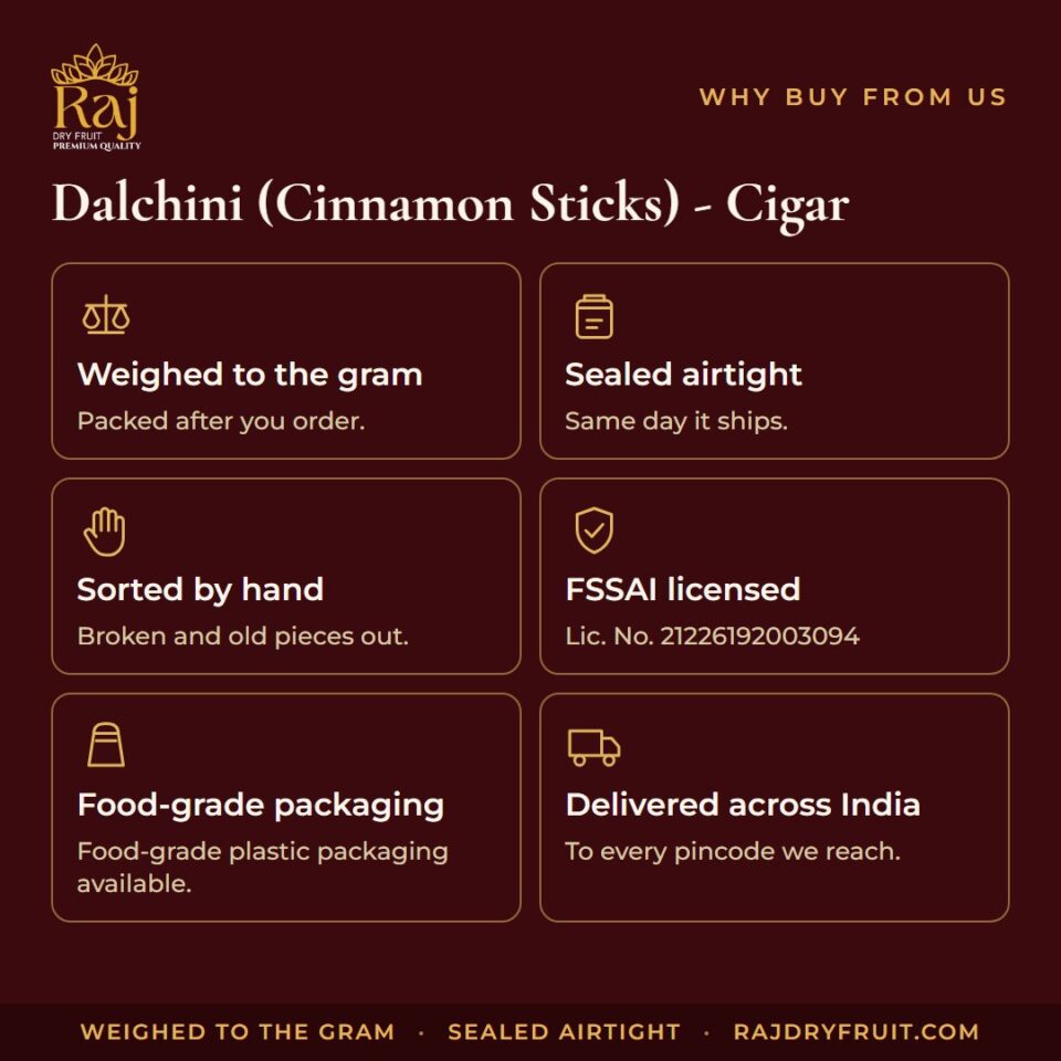 Dalchini (Cinnamon Sticks) - Cigar — photograph 4