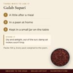 Gulab Supari – uses