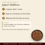 Jaipuri Mukhwas – uses