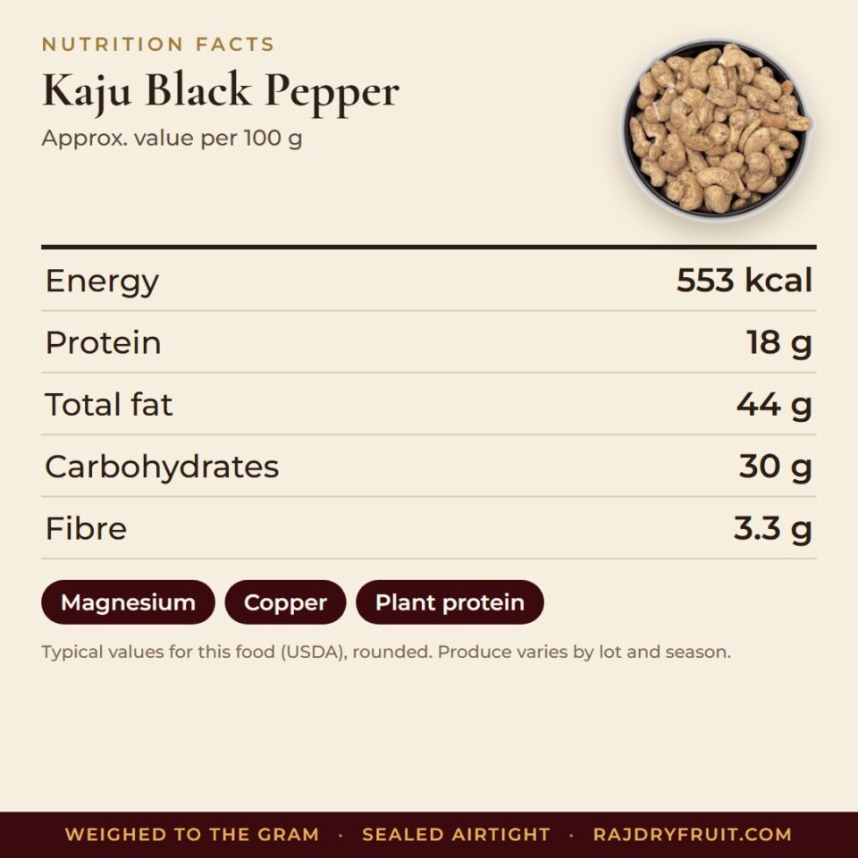 Kaju Black Pepper — photograph 3
