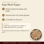 Kaju Black Pepper – uses