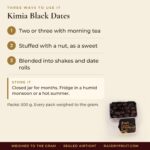 Kimia Black Dates – uses