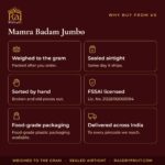 Mamra Badam Jumbo – why