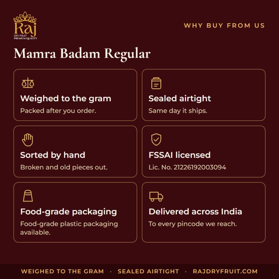 Mamra Badam Regular — photograph 4
