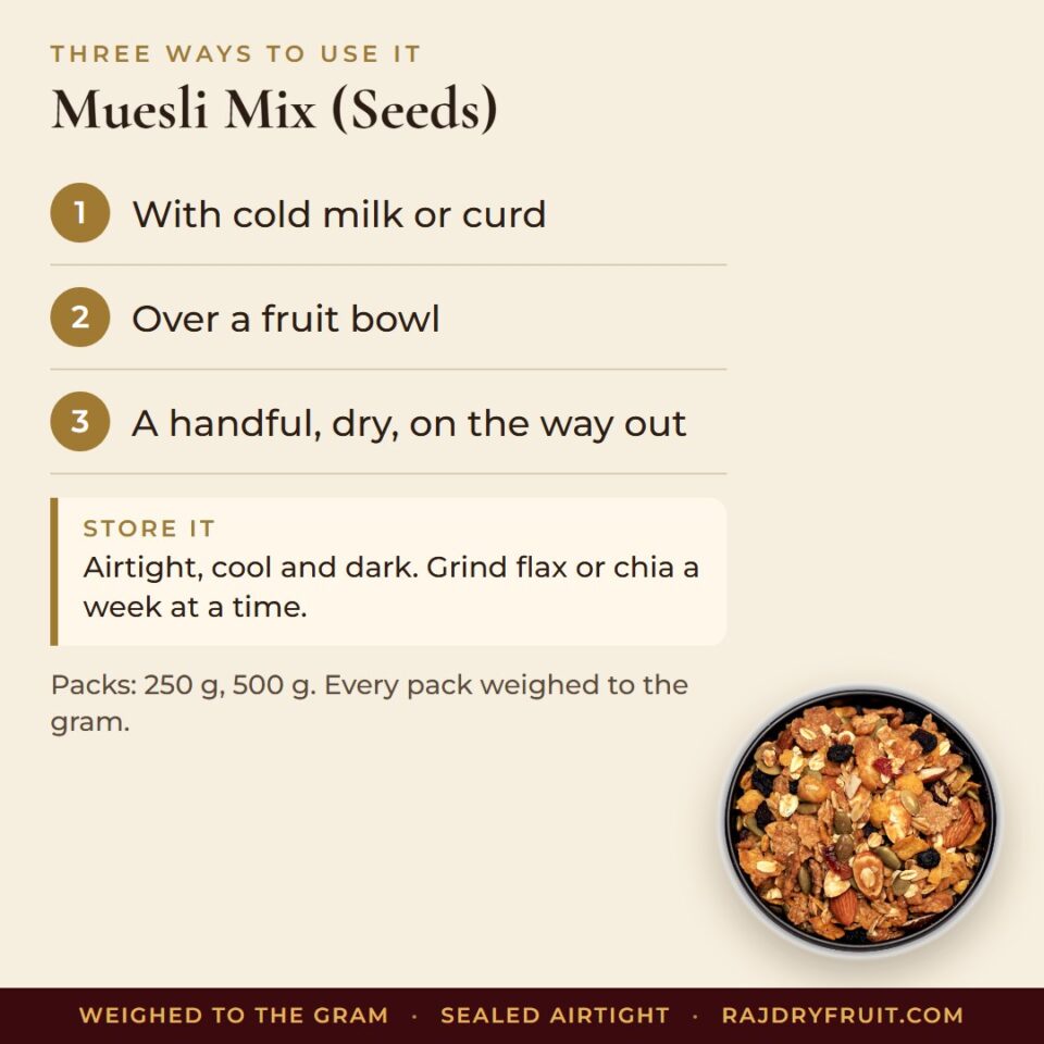 Muesli Mix (Seeds) — photograph 5