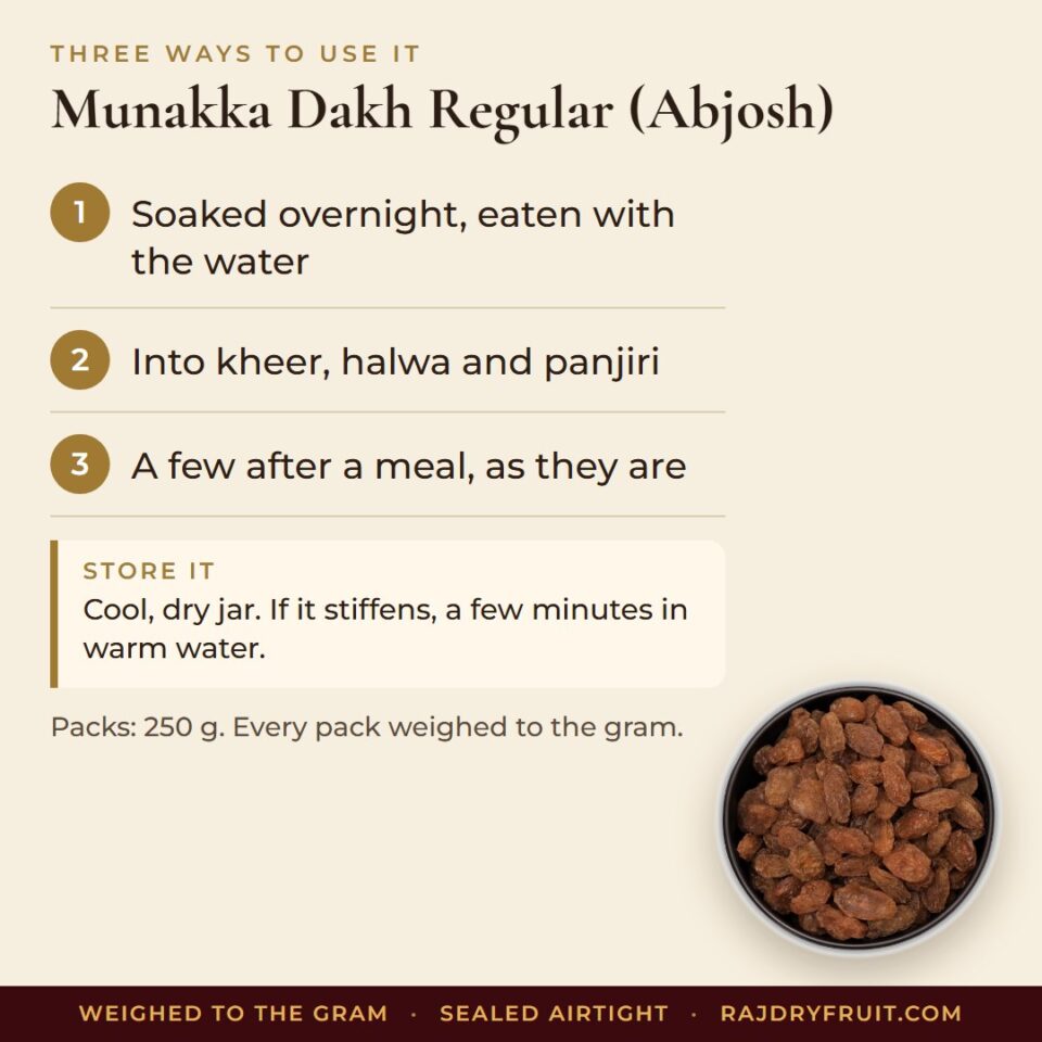 Munakka Dakh Regular (Abjosh) — photograph 5
