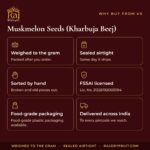 Muskmelon Seeds (Kharbuja Beej) – why