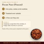 Pecan Nuts (Peacan) – uses