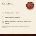Red Mukhwas – facts