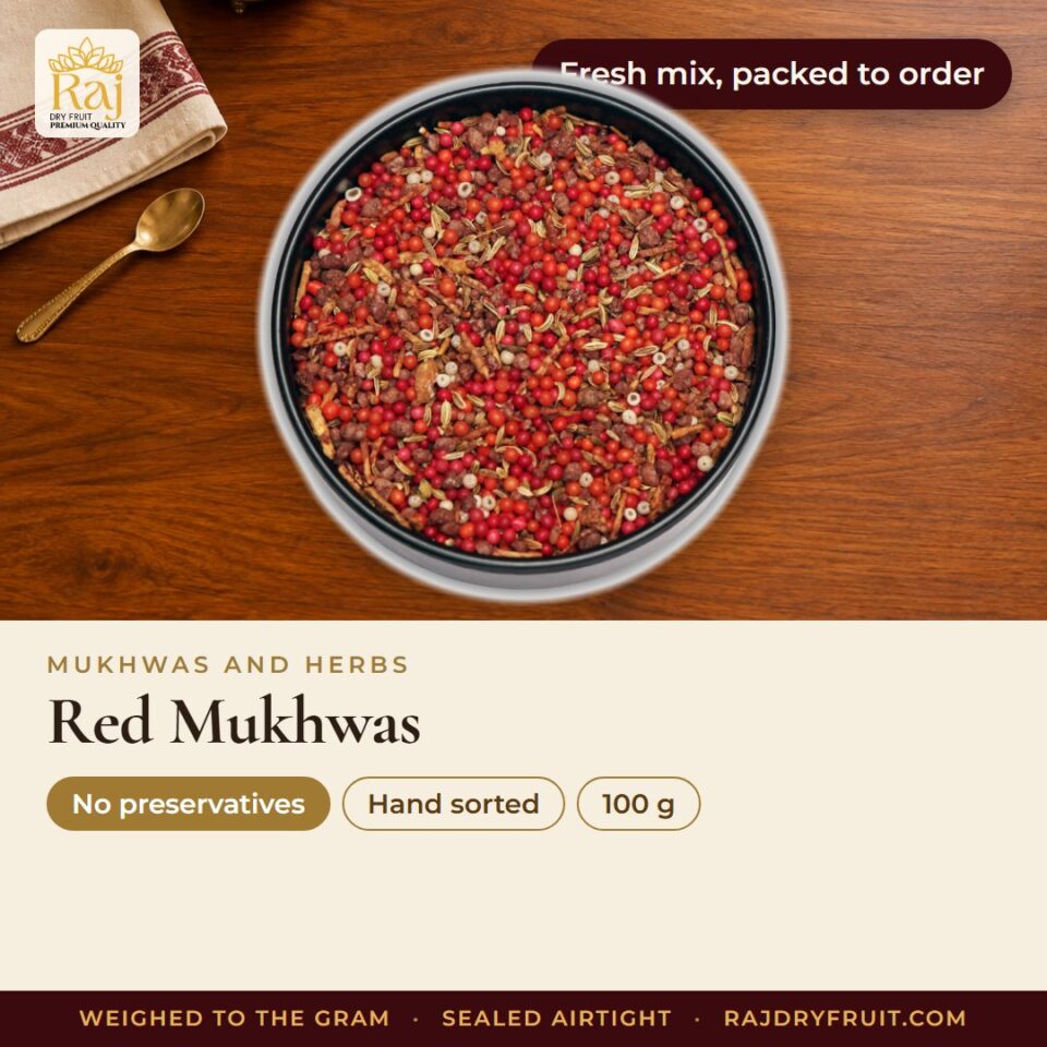 Red Mukhwas — photograph 2