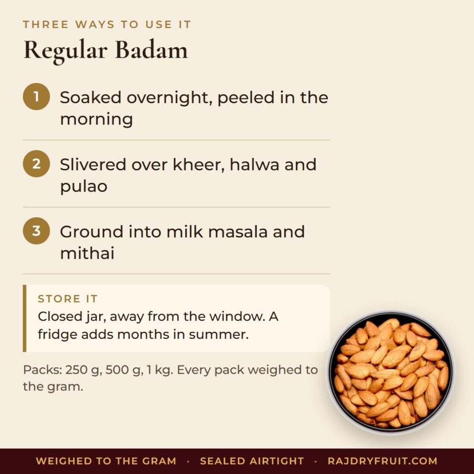 Regular Badam — photograph 5