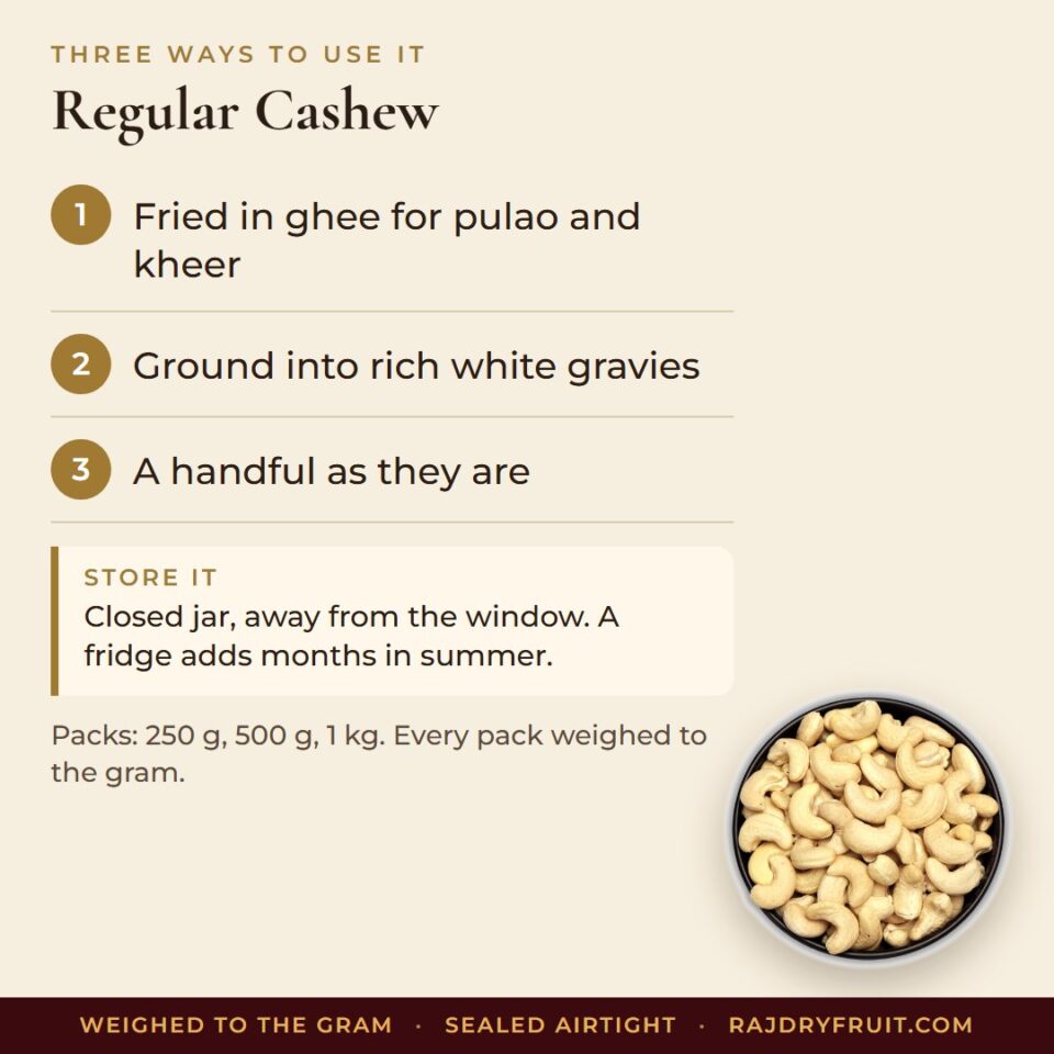 Regular Cashew — photograph 5