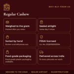 Regular Cashew – why