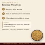 Roasted Mukhwas – uses